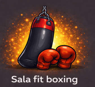 Icono actividad Fitboxing (saco y guantes)